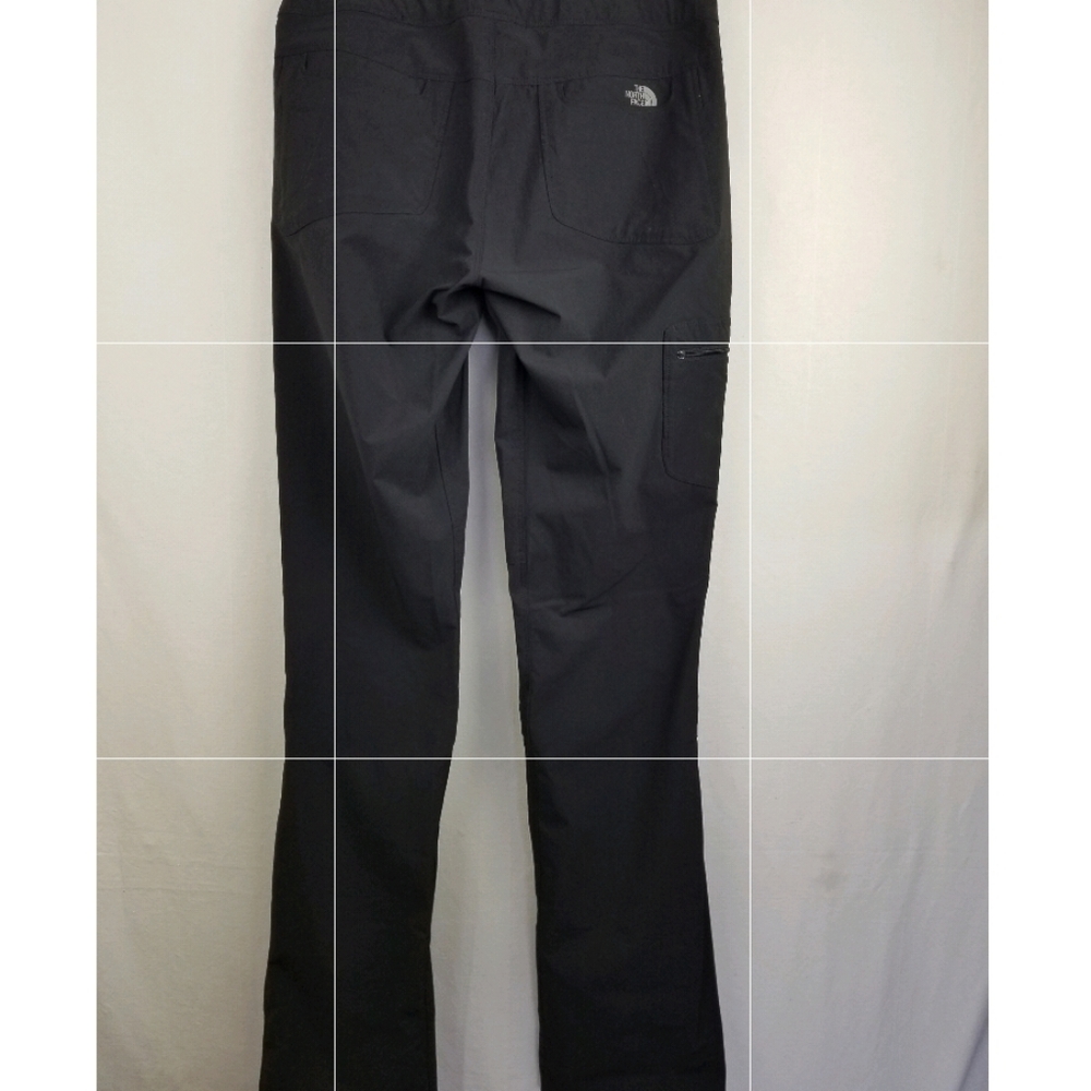 New The North Face Black Outdoor Tab Hem Hiking Activewear Pants Size 4 - Picture 8 of 14